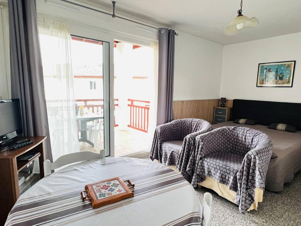 Appartement T1 Lumineux Avec Balcon Ensoleille Et Parking, 2 Couchages, Cambo-Les-Bains - Fr-1-495-16 外观 照片